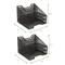 Mind Reader 2 Pack Black 3-Tiered Desk Organizer Tray